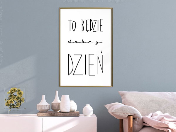Poster 'To b?dzie dobry dzie?'