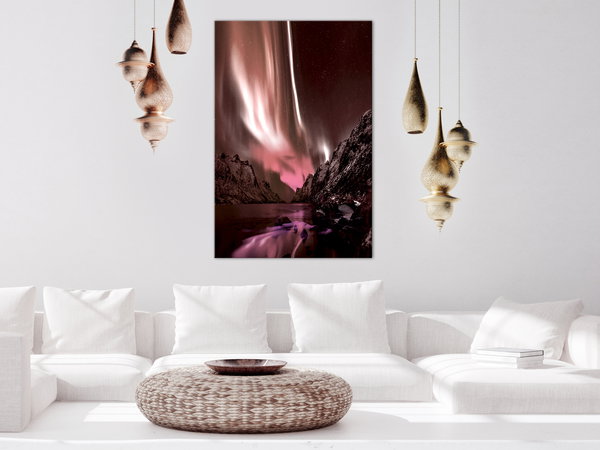 Kunstdruck auf Leinwand 'Sleepy Land Vertical'