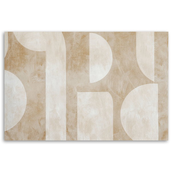 Kunstdruck auf Leinwand 'Neutral Abstraction'