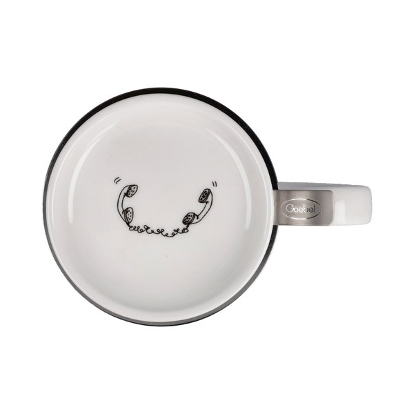 Goebel Teetasse mit Sieb und Deckel 'Freundinnen'