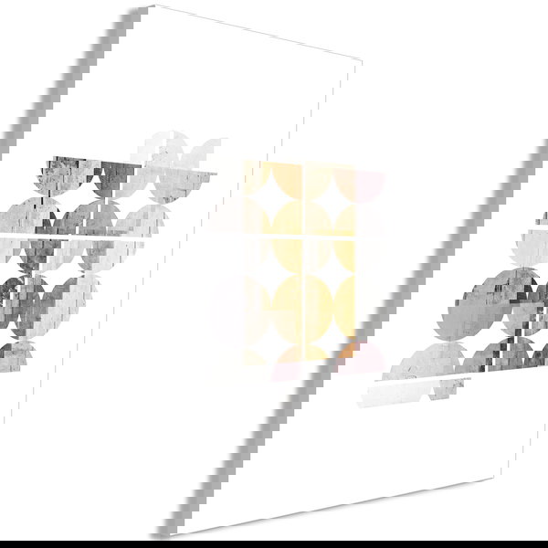 Kunstdruk op canvas 'Harmonious Shape Vertical'