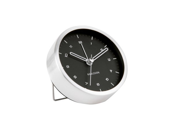 Wecker 'Tinge Black Dial'