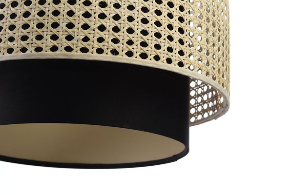 Pendelleuchte 'Rattan Lacey Surreal 1'