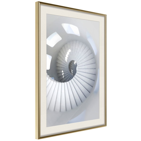 Poster 'Spiral Stairs'