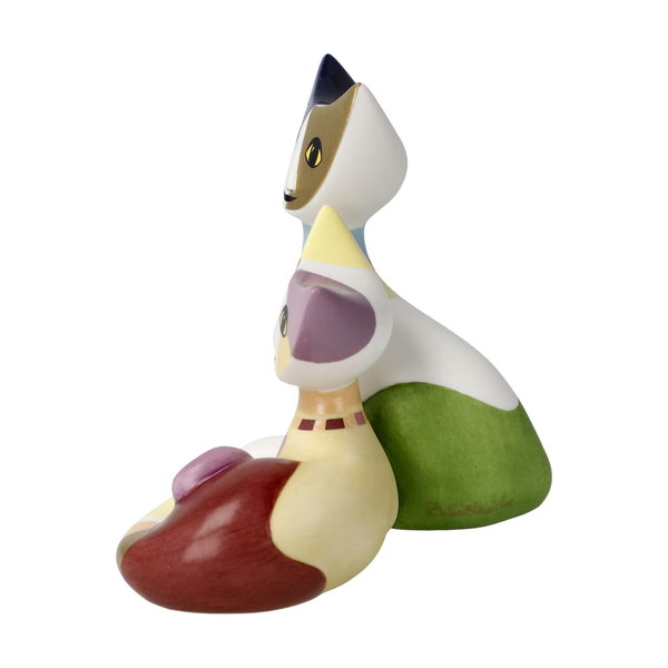 Porzellan Figur 'Tea e Tazio' von Rosina Wachtmeister 6x8x9cm