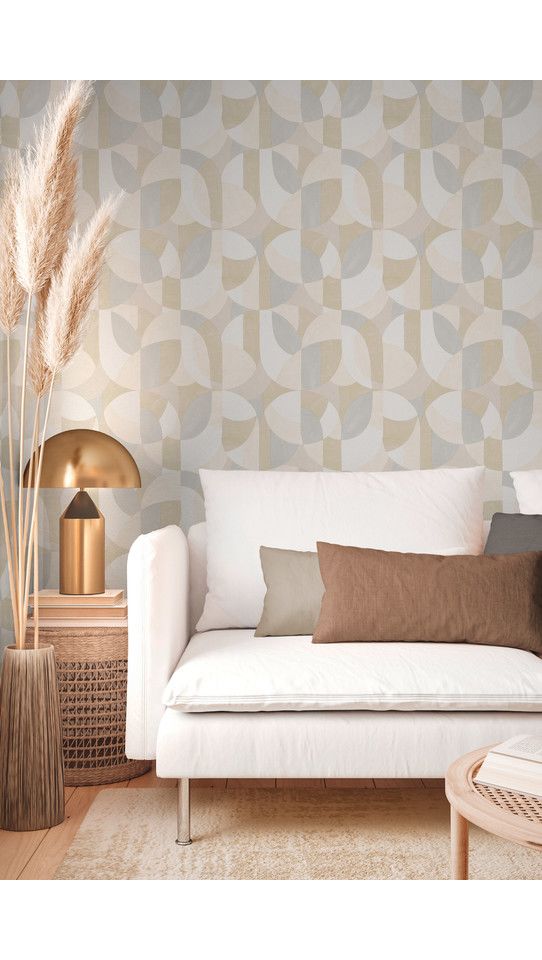 Tapete 'Geometric Flow' 53x1005cm