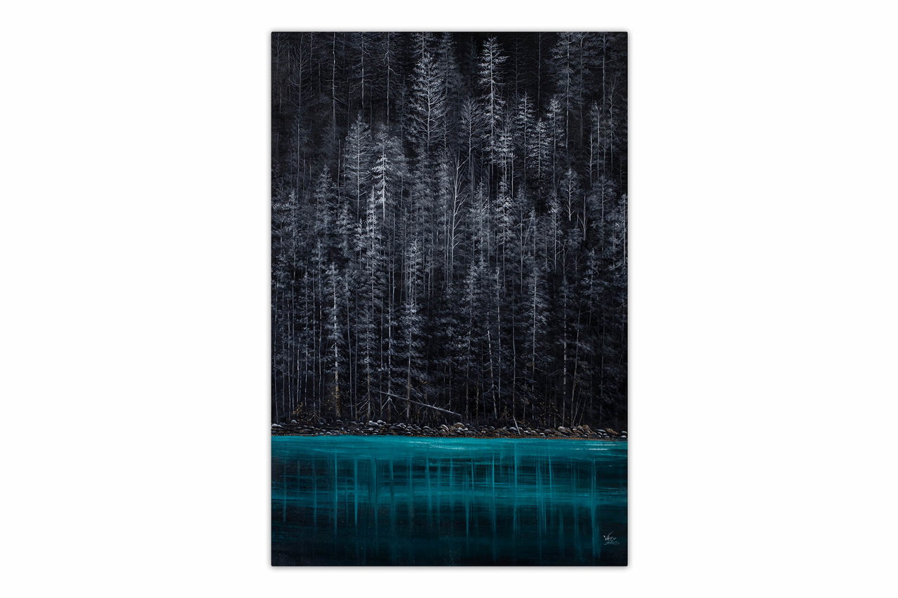 Olieverf schilderijen 'Colorful Mindset' | Handgeschilderd unicum 120x180cm komt in de ruimte goed tot zijn recht.