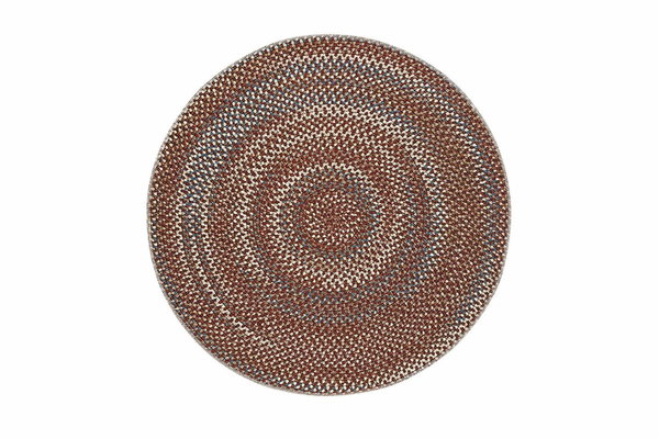 Design In- &amp; Outdoor Runder Teppich Kenya Bunt