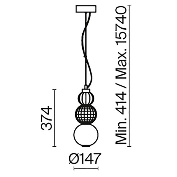 Pendant Light 'Collar 4'