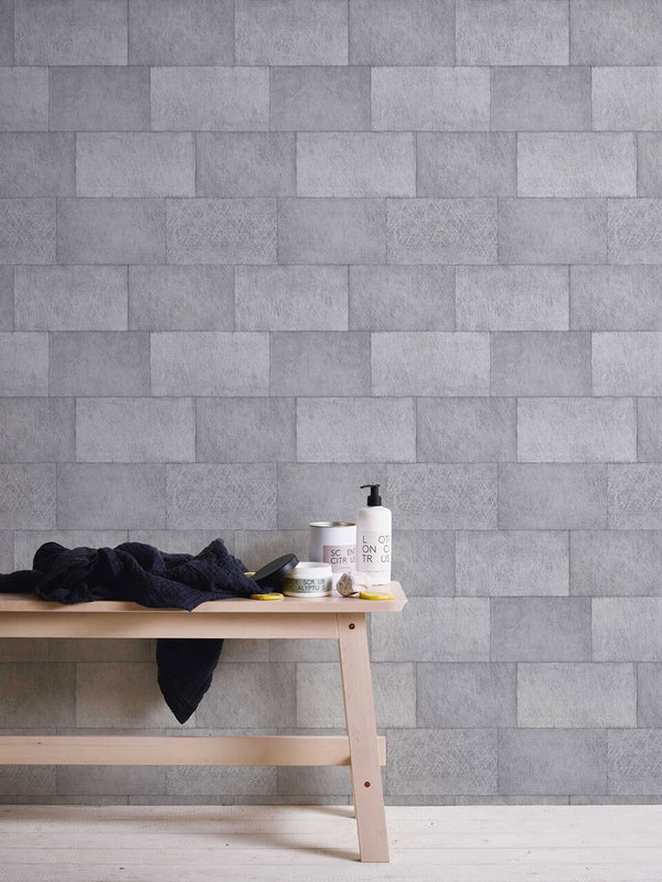 Tapete 'Brick by Brick' 53x1005cm