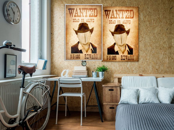 Poster 'Long Time Ago in the Wild West'