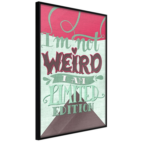 Poster 'I'm Not Weird'