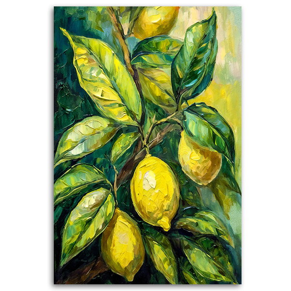 Kunstdruck auf Leinwand 'Lemon Grove Harmony 1'