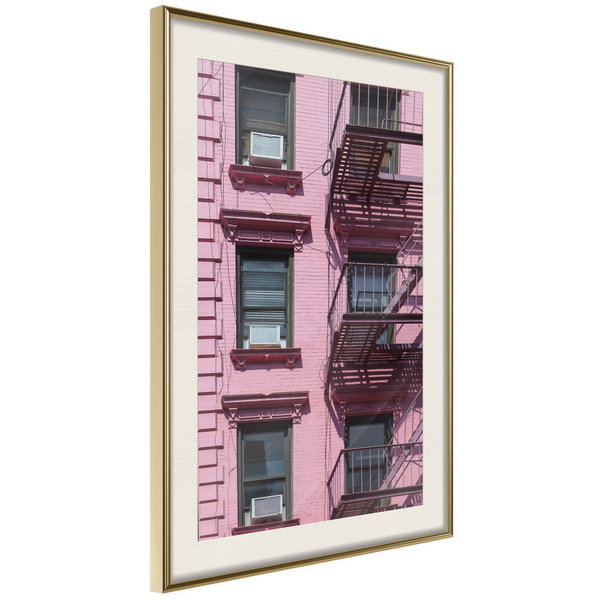 Plakat 'Pink Facade'