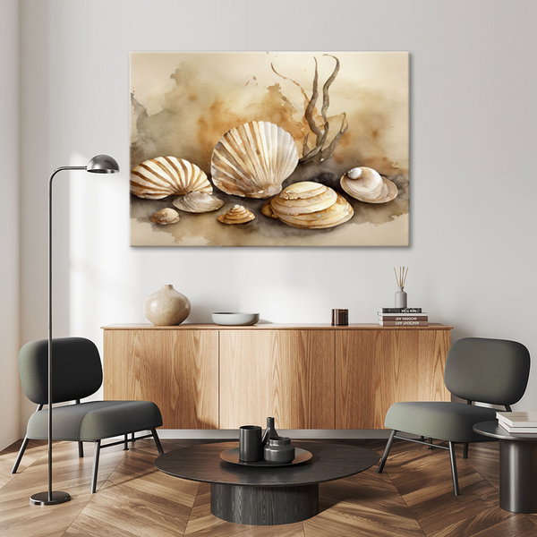 Kunstdruck auf Leinwand 'Under the Sea Serenade 1'