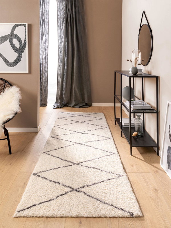 Design Läufer Benno Beige