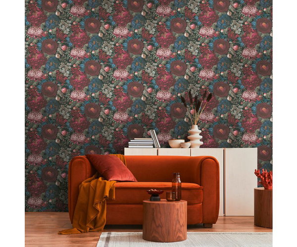 Tapete 'Lush Blooms' 53x1005cm