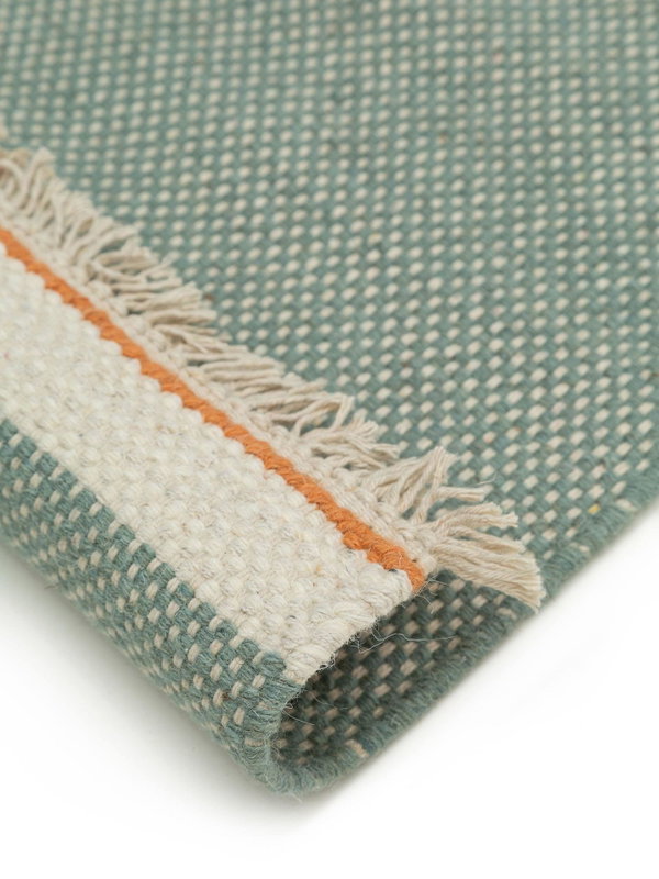 Design Wollteppich Karla Mint