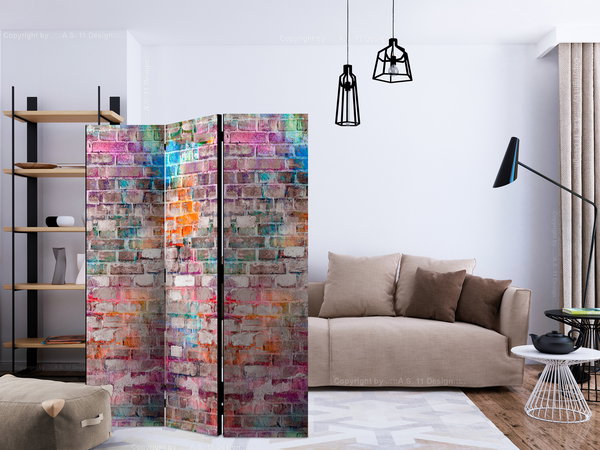 Paravent 'Chromatic Wall'