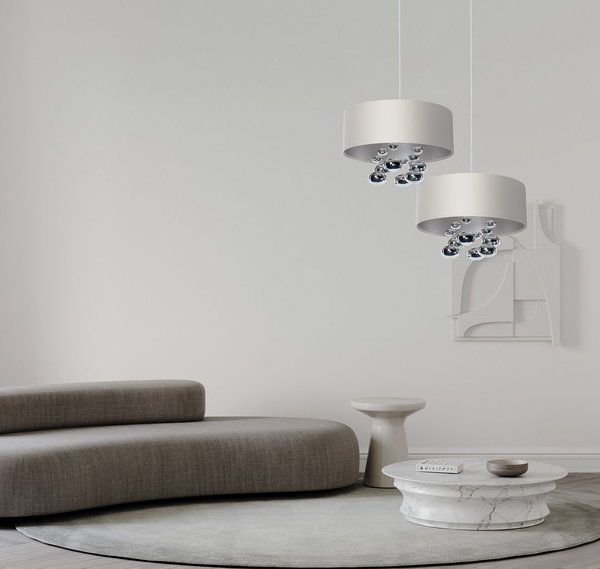 Pendelleuchte 'Bubble Light Spherion 1'