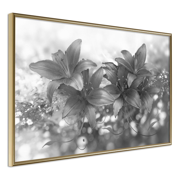 Poster 'Dark Lillies'