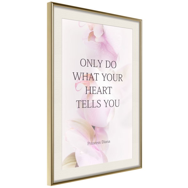 Poster 'Do What Your Heart Tells'