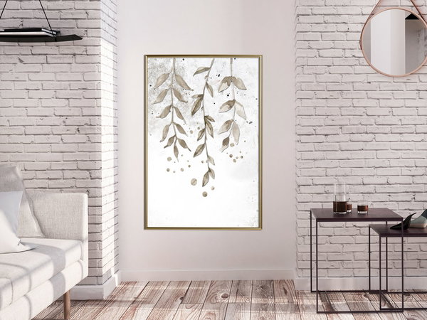 Poster 'Curtain of Leaves'