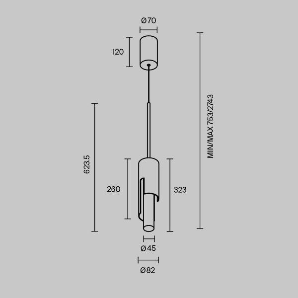 Pendant Light 'Maris 2'