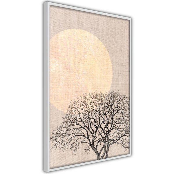 Poster 'Morning Full Moon'