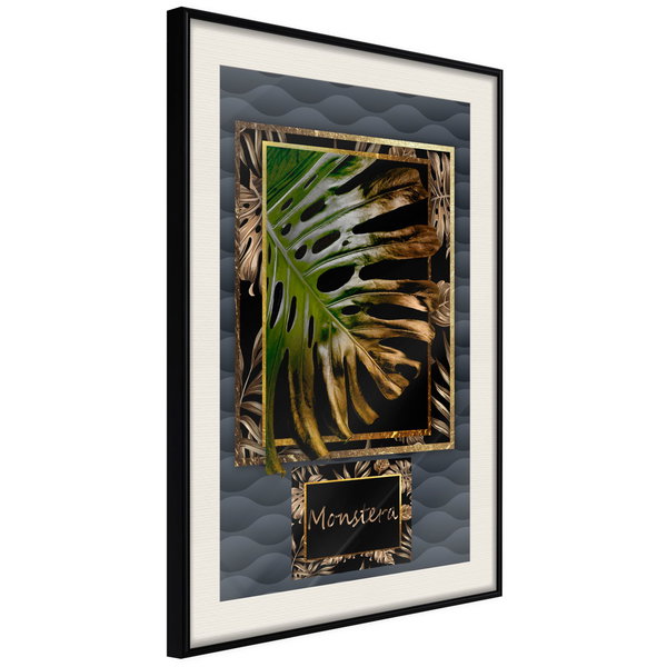 Poster 'Monstera in the Frame'