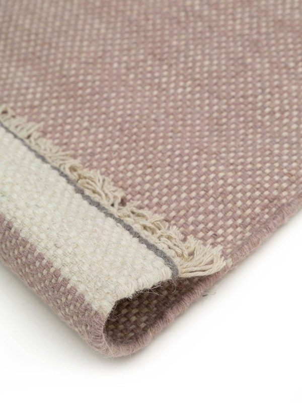 Design Wollteppich Karla Pink