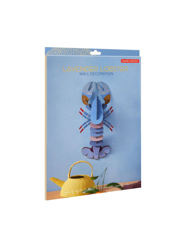 Wanddeko Papier 'Azur-Hummer'