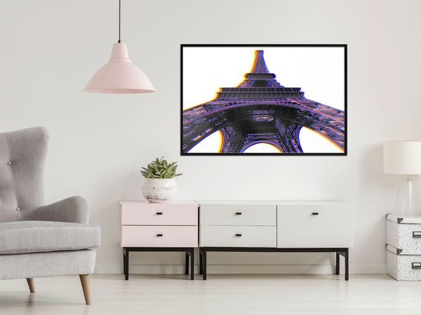 Poster 'Symbol of Paris (Purple)'