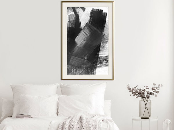 Poster 'Black Mosaic'