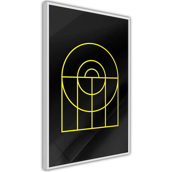 Poster 'Yellow Lines'