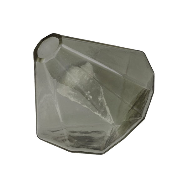 Glas Vase 'Oblique Prism' von Goebel 12,5x12x14,5cm