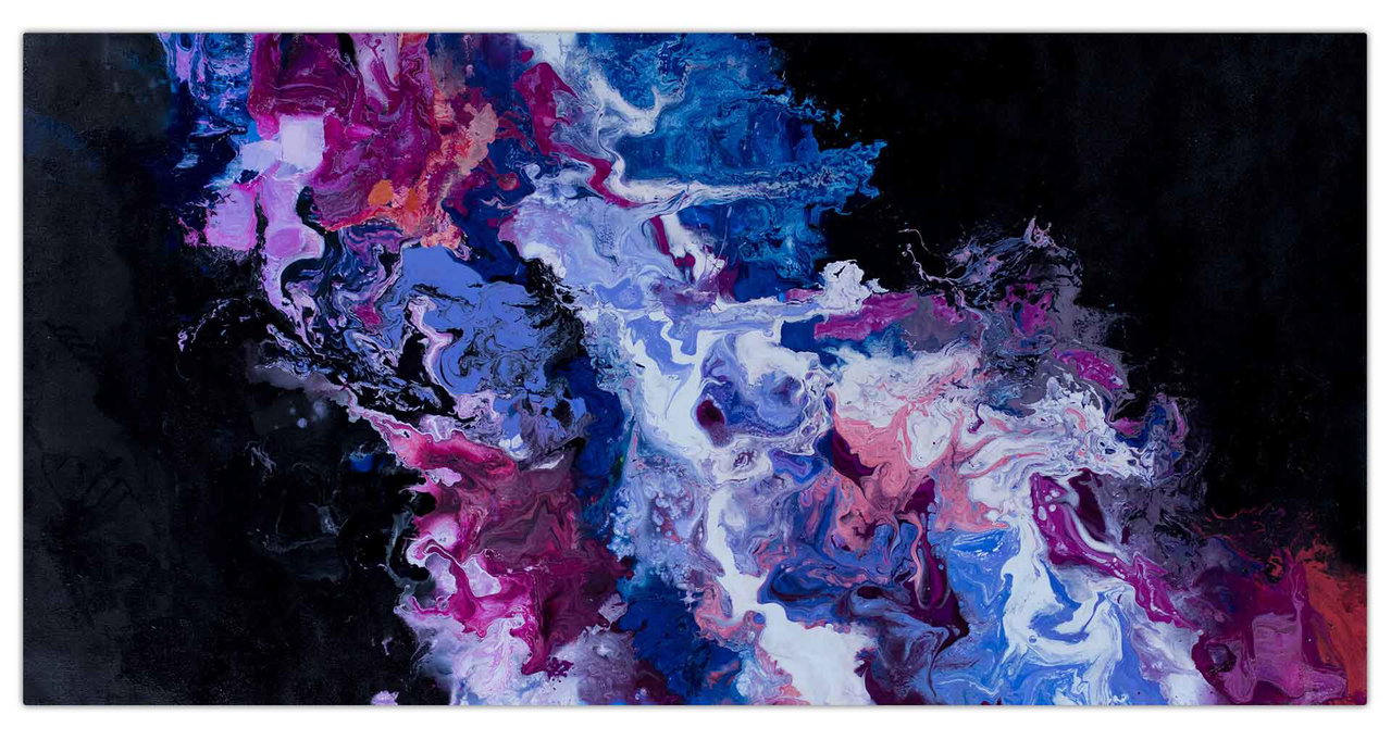 XXL Schilderij 'Soul In Harmony' | Handgeschilderd unicum komt in de ruimte goed tot zijn recht.