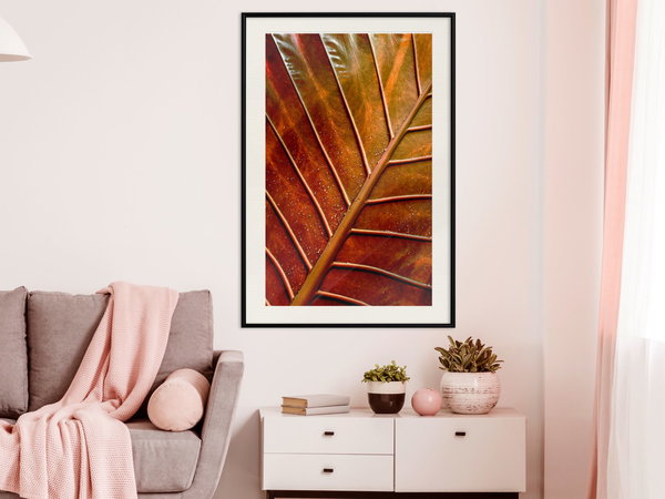 Poster 'Bronze Leaf'