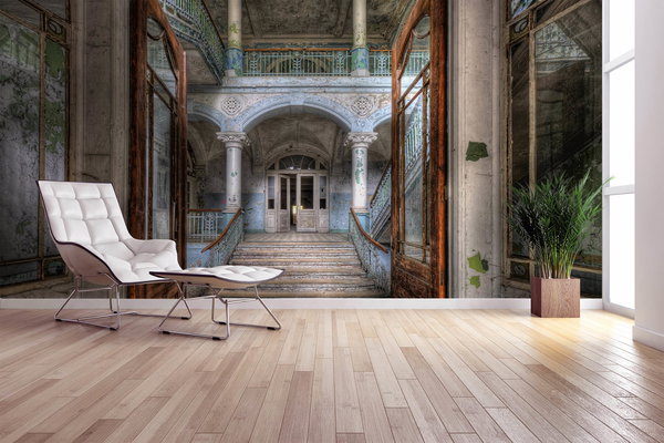 Tapete 'Vintage Villa Entry' 400x267cm