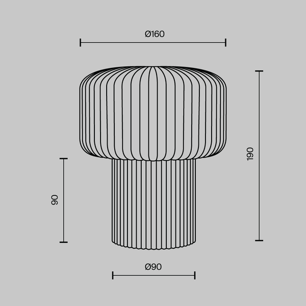 Table Lamp 'Omaggio'