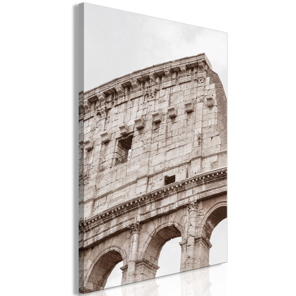 Impression sur toile 'Colosseum Vertical'
