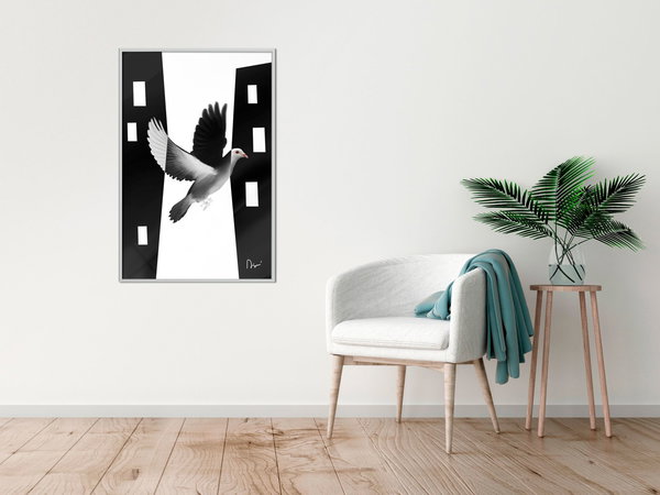 Poster 'Caught in Flight'