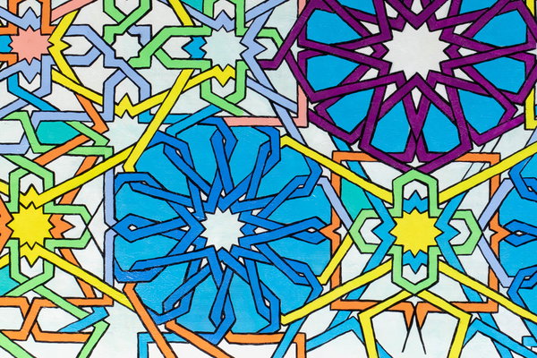 Couleurs appliquées généreusement