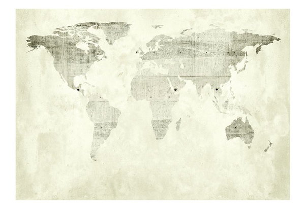 Selbstklebende Tapete 'Green continents'