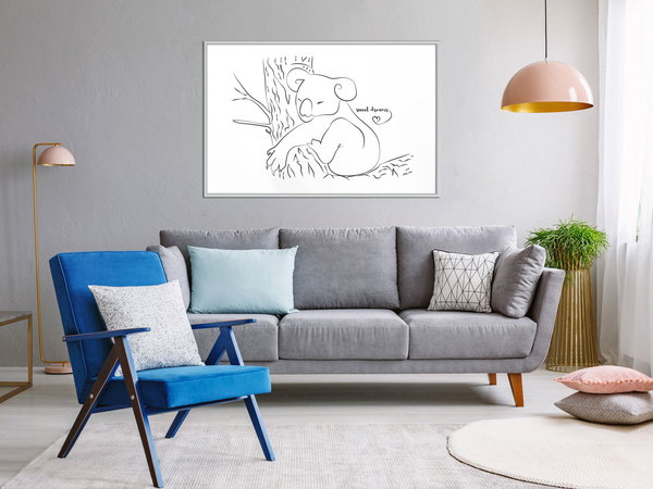 Poster 'Sleepy Koala'