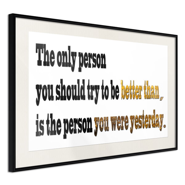 Poster 'Outdo Yourself'