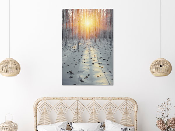 Εκτύπωση τέχνης 'Winter Afternoon Vertical'