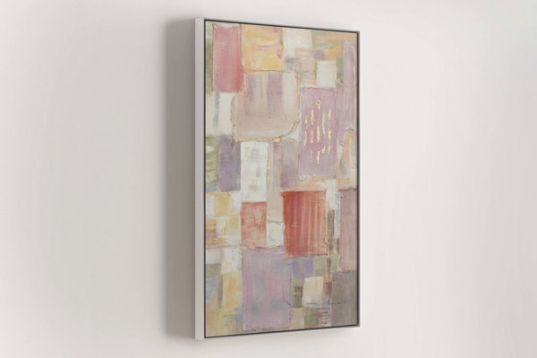 Κορνιζαρισμένος ακρυλικός πίνακας 'Kissed by the Muse' 83x123cm