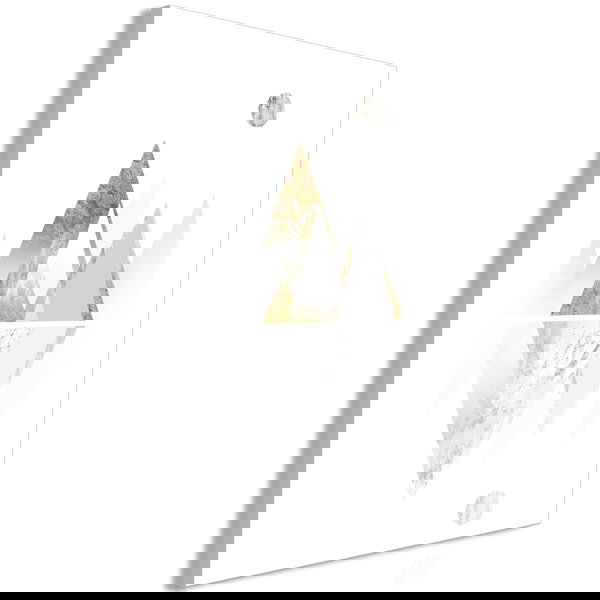 Umjetnički print na platnu 'Road to the Top Beige Vertical'