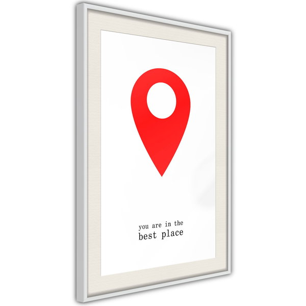 Poster 'You Are in the Best Place'